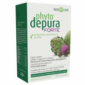 Bios line - Phytodepura forte 30 bustine concentrate da 10 ml