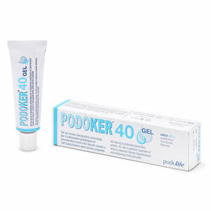  - Podoker 40 gel azione cheratolitica tubo da 30 ml con applicatore