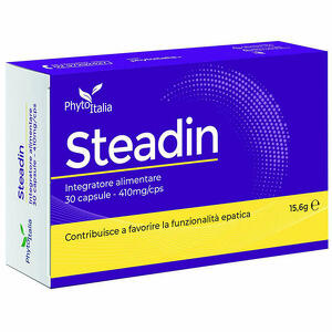 Phytoitalia - Steadin 30 capsule - Coadiuvante per la funzionalità epatica