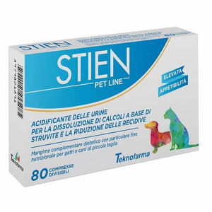 Pet line - Stien  gatti/cani piccola taglia 80 compresse divisibili