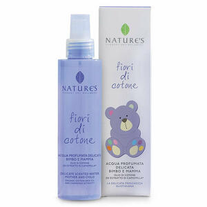 Nature's - Fiori di cotone acqua profumata delicata bimbo e mamma 150 ml