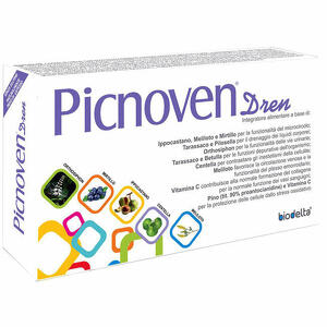 Biodelta - Picnoven dren 50 compresse 31 g