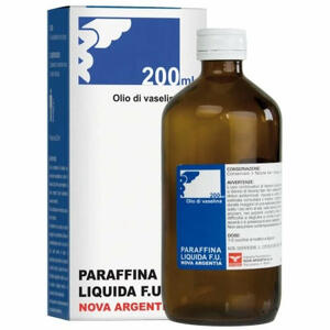 Nova Argentia - Nova Paraffina 200 ml - Lassativo per stipsi occasionale