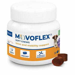 Virbac - Movoflex 30 compresse masticabili - Supporto per articolazioni canine