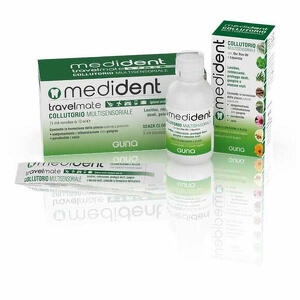 Guna - Medident travelmate collutorio multisensoriale 15 stick da 10 ml