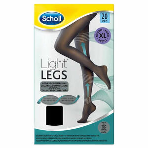 Scholl's - Scholl lightlegs 20 denari taglia xl colore nero 1 paio