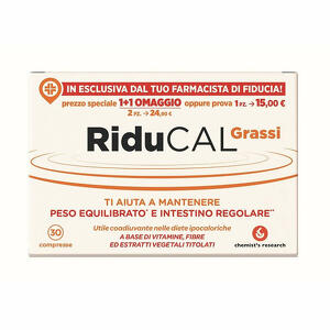 Riducal - Grassi 30 compresse