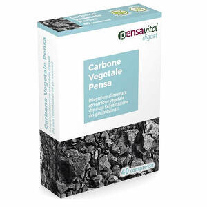 Pensa pharma - Carbone vegetale pensa 40 compresse