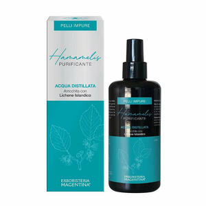 Erboristeria magentina - Acqua distillata arricchita hamamelis purificante pelli impure 200 ml