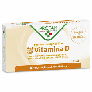 Profar - Test vitamina d rilevazione semi-quantitativa vitamina d nel sangue umano intero 1 pezzo