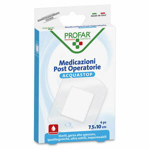 Profar - Acquastop cerotti ipoallergenici 7,5x10 cm - 4 pezzi