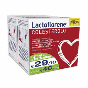 Lactoflorene - Colesterolo bipack 20 + 20 bustine