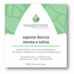 Nuagemma sapone doccia menta e salvia - Nuagemma prezioso rituale sapone doccia menta e salvia 250 ml