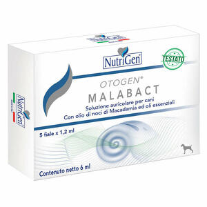 Nutrigen - Otogen malabact 5 fiale da 1,2 ml