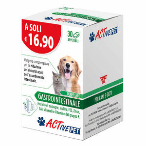 Gastrointestinale - Active pet benessere  30 compresse appetibili