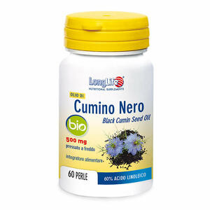 Long life - Longlife olio di cumino nero bio 60 perle