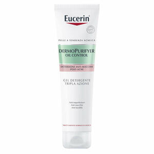 Eucerin - Dermopurifyer gel detergente tripla azione 150 ml