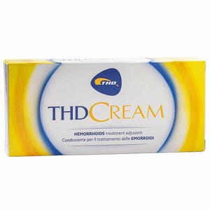 Thd - Thd cream crema coadiuvante per il trattameto delle emorroidi 30ml in tubo con applicatore rettale