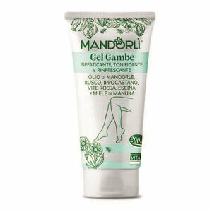 Codefar - Mandorli gel gambe defaticante tonificante e rinfrescante 200 ml