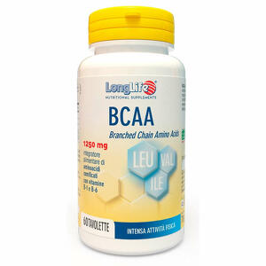 Long life - Longlife bcaa 1250 mg 60 tavolette