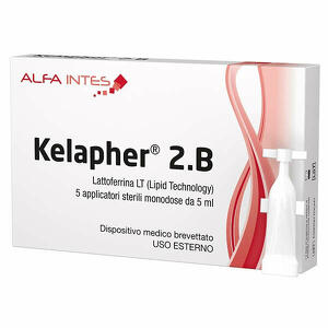 Alfa intes - Kelapher 2b 5 applicatori sterili monodose da 5 ml terapia topica