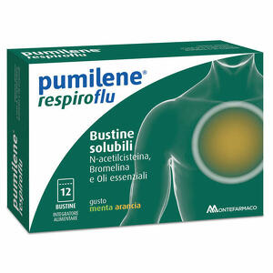 Pumilene - Respiroflu 12 bustine