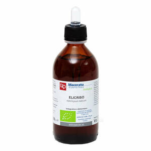 Fitomedical - Elicriso tintura madre 200 ml bio - Integratore alimentare per la funzionalità epatica