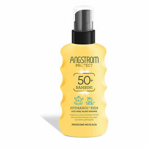 Angstrom - Protect hydraxol kids latte spray solare ultra protezione 50+ 175 ml