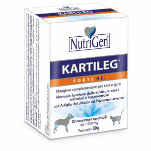 Nutrigen kartileg - Kartileg forte he 60 compresse appetibili