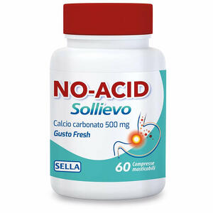 Sella - No acid sollievo 60 compresse masticabili