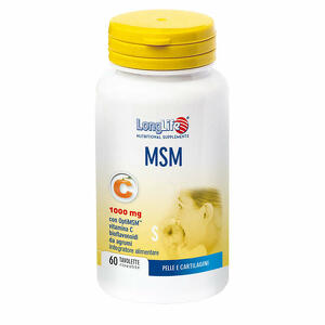 Long life - Longlife msm 1000 mg 60 tavolette