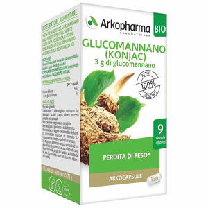 Arkofarm - Arko capsule glucomannano bio 130 capsule