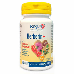 Long Life - Berberin+ 60 Tavolette - Integratore per la Circolazione e il Metabolismo