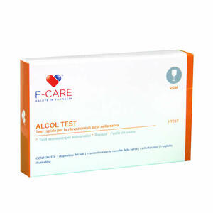 Alcol test - F-care alcohol test rapido dipstick