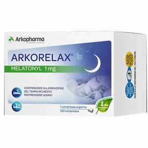 Arkopharm - Arkorelax Melatonyl 120 compresse - Integratore per il sonno