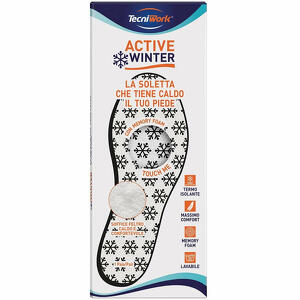 Tecniwork - Solette memory foam active winter 46