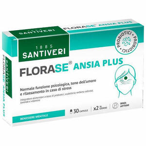 Santiveri - Florase Ansia Plus - Integratore per il Benessere Mentale