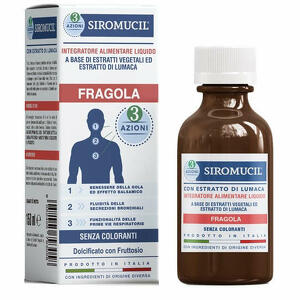 Siromucil - 3 azioni fragola 150 ml