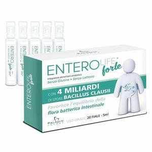 Enterolife forte - 4 miliardi 20 fiale da 5 ml