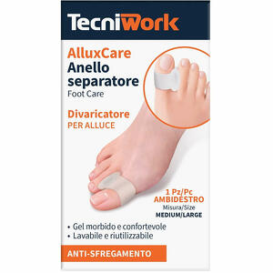 Tecniwork - Separatore divaricatore alluce M/L - Comfort e supporto per il piede