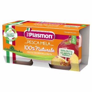 Plasmon - Omogeneizzato pesca 2 x 104 g