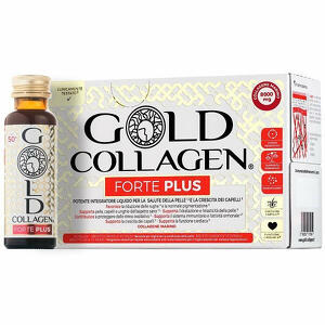 Gold collagen - Forte plus 10 flaconcini da 5 ml