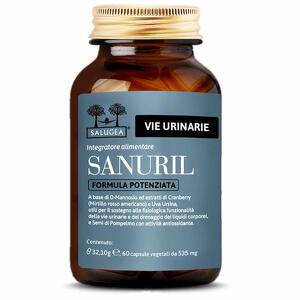 Salugea - Sanuril formula potenziata 60 capsule