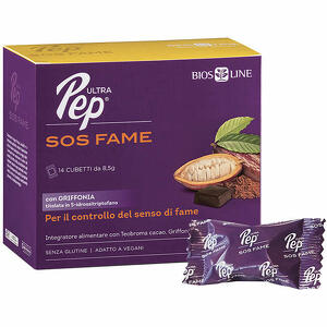 Ultra Pep - Sos Fame - Cubetti Al Cacao Per Controllo Fame