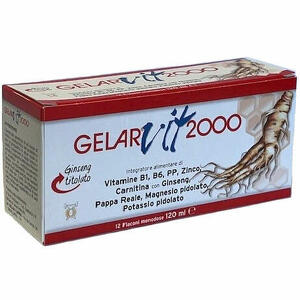 Gelar - Vit 2000 12 flaconi monodose 10 ml