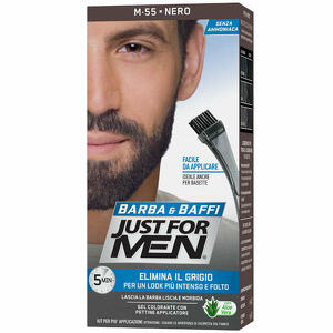 Just for men - Barba & baffi m55 nero 51 g