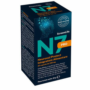 Screen pharma - N7pro neuronal protect 60 compresse integratore cefalle emicrania mal di testa