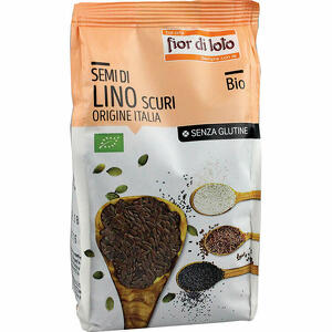 Biotobio - Semi di lino scuri italia senza glutine bio 400 g