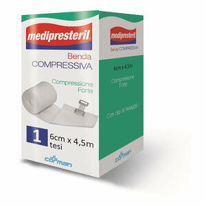 Medi presteril - Benda medipresteril compressione forte m4,5x6cm tesi