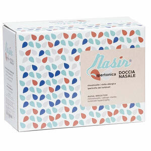 Nasir - Doccia nasale naris con soluzione fisiologica ipertonica 8 sacche 250 ml + 1 blister